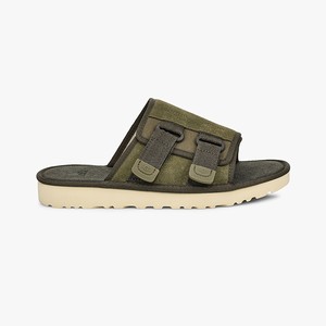 Ugg Dune Men Slippers Green (6957CQMRU)